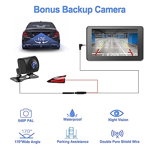 Wireless Car Stereo with Apple Carplay/Android Auto