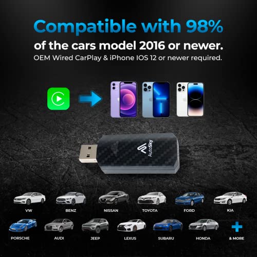 AutoSky CarPlay Adapter: Smallest, Fastest & Pro Edition