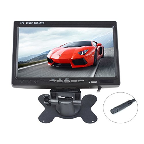 7" Car Rearview Headrest Monitor with Remote Control