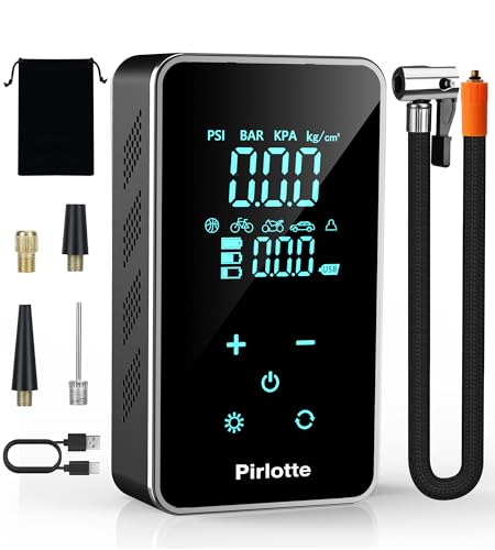 Portable Tire Inflator, 18000mAh Air Pump for Car