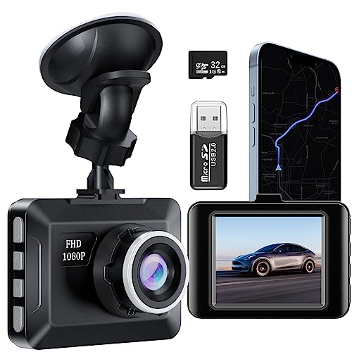 Car Dash Camera 1080P Full HD Night Vision