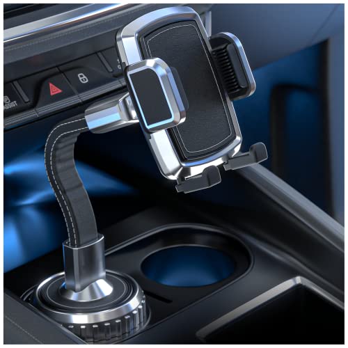 Universal 360 Rotation Car Cup Phone Mount (Black)