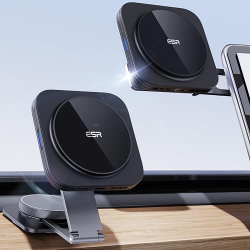 ESR Magnetic Wireless Car Charger for Tesla, iPhone Compatible