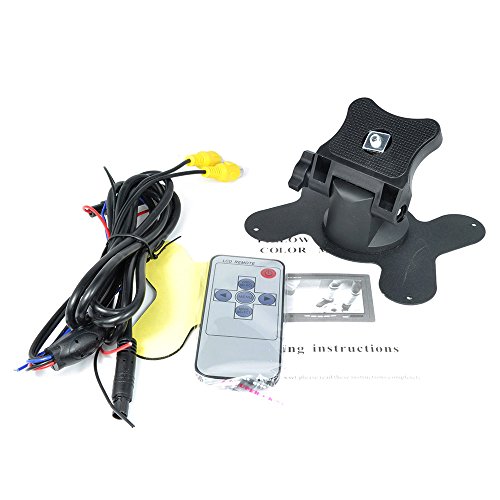 7" Car Rearview Headrest Monitor with Remote Control