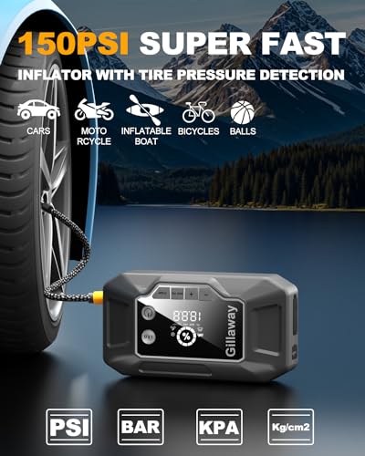 Gillaway Q11 4000A Car Jump Starter - Portable, Powerful