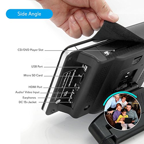 Pyle Universal 10.5" Car Headrest DVD Player