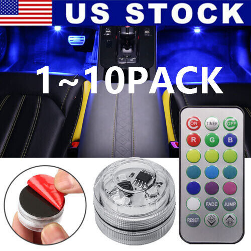 LED Car Interior Atmosphere Light with Remote