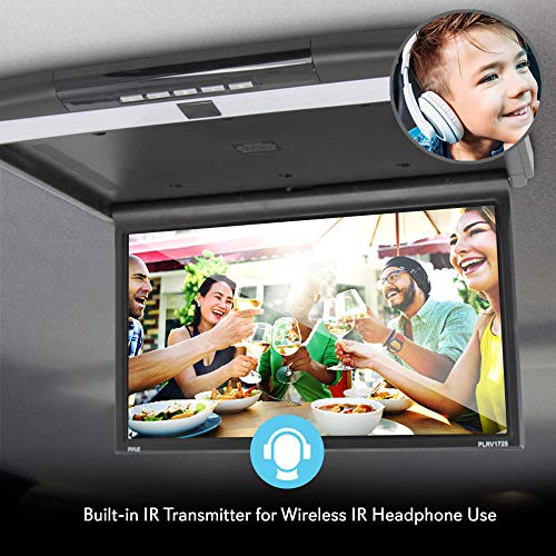 Pyle 17.3" Car Overhead Flip Down Monitor