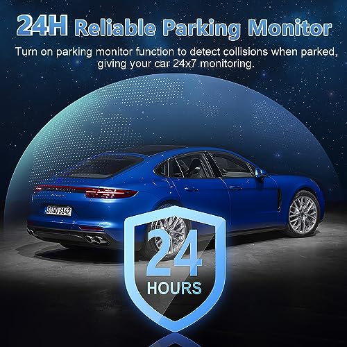 Premium Dual-Lens Car Dash Cam: WiFi, 2.5K+1080P