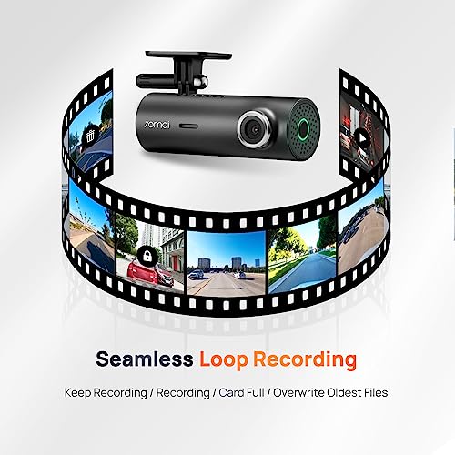 70mai M300 Dash Cam - QHD, WiFi, 140° FOV