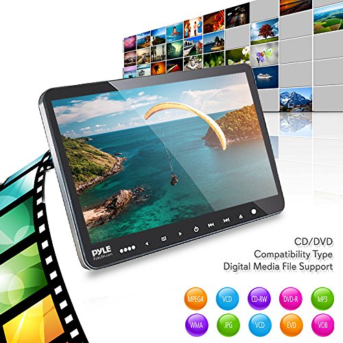 Pyle Universal 10.5" Car Headrest DVD Player