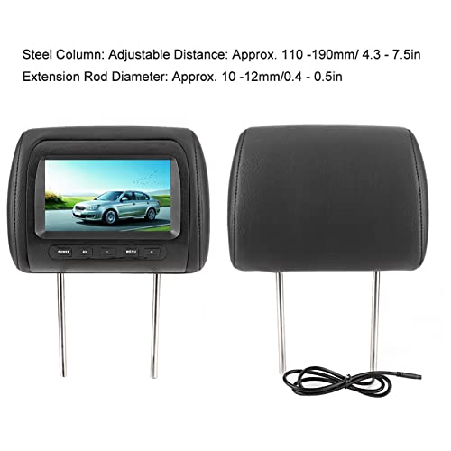 Wireless Dual Headrest LCD Video Player - 7