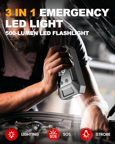 Gillaway Q11 4000A Car Jump Starter - Portable, Powerful