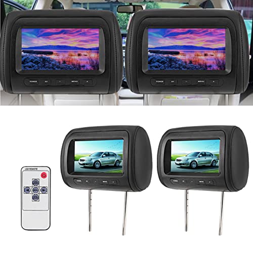 Wireless Dual Headrest LCD Video Player - 7