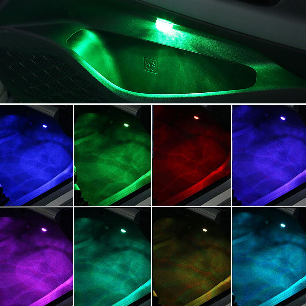 LED Car Interior Atmosphere Light with Remote