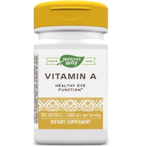 Natures Way Natures Way Vitamin A, 100 ea