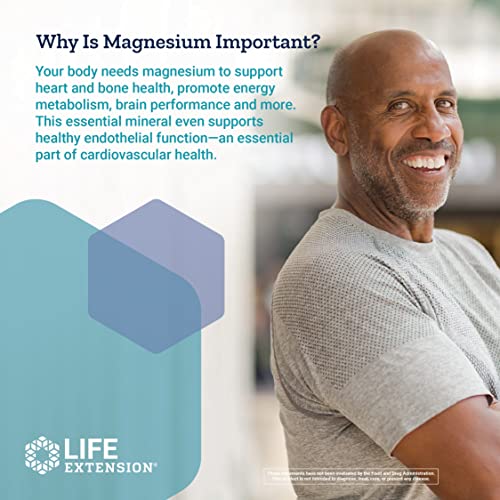 Magnesium Capsules for Cardiovascular Health - 100ct