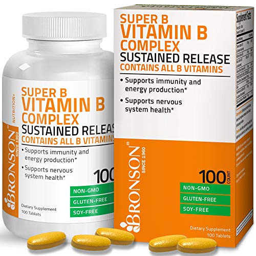 Bronson Super B Vitamin Complex - 100 Tablets