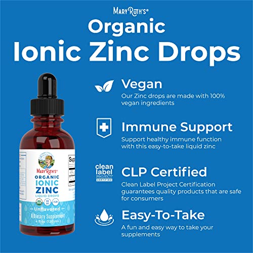 Ionic Zinc Immune Support Liquid Supplement
