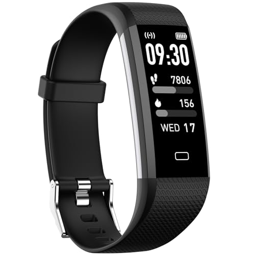 Waterproof Heart Rate Fitness Tracker for Women/Men