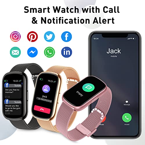 KALINCO Fitness Tracker with Heart Rate & Sleep Monitor