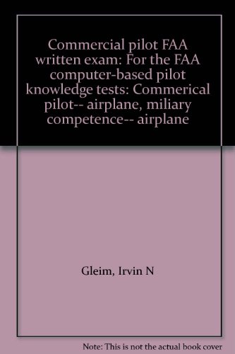 FAA Commercial Pilot Written Exam: Airplane Competence