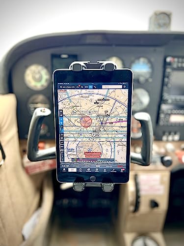 Pilot's FlightPro Yoke Mount for iPad Pro 12.9", Mini & Phones