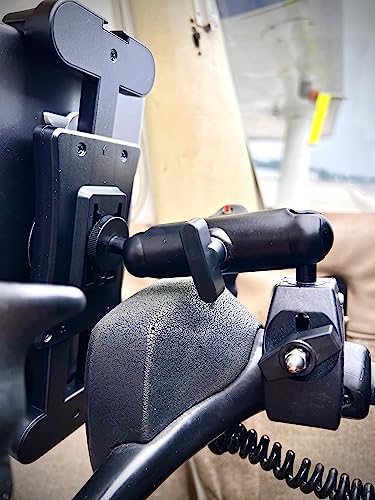 Pilot's FlightPro Yoke Mount for iPad Pro 12.9", Mini & Phones