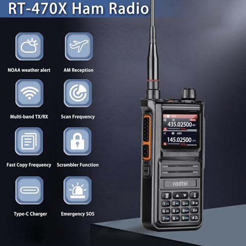 Radtel RT-470X - Multi-Bands Ham Walkie Talkies