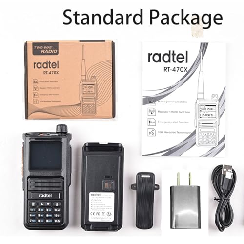 Radtel RT-470X - Multi-Bands Ham Walkie Talkies