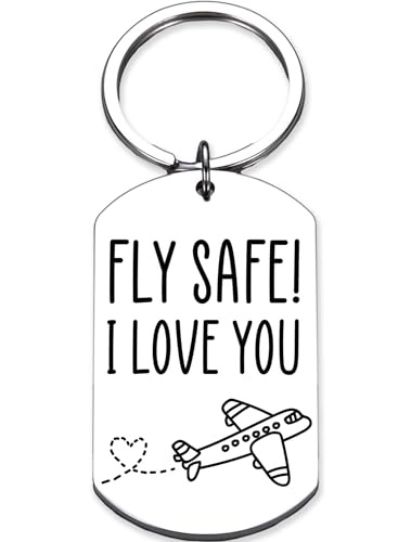Flight Attendant & Pilot Keychain: Aviation Gifts for All