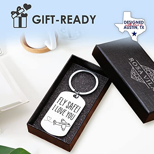 Flight Attendant & Pilot Keychain: Aviation Gifts for All