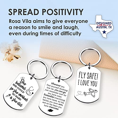 Flight Attendant & Pilot Keychain: Aviation Gifts for All