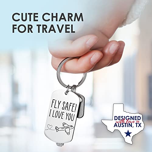 Flight Attendant & Pilot Keychain: Aviation Gifts for All