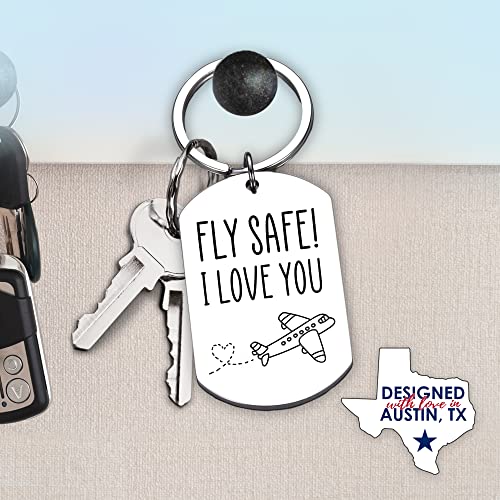 Flight Attendant & Pilot Keychain: Aviation Gifts for All