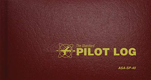 Standard Pilot Log: Burgundy, ASA-SP-40