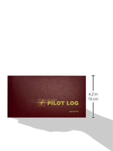 Standard Pilot Log: Burgundy, ASA-SP-40