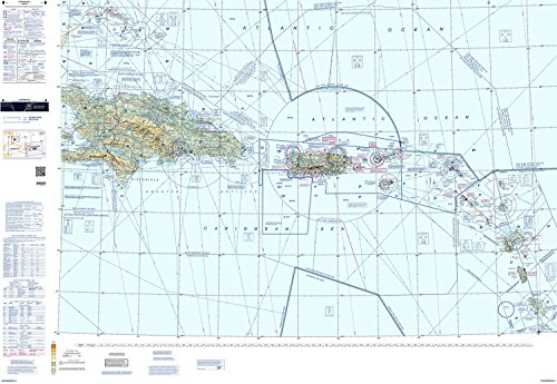 Caribbean VFR Aeronautical Chart - FAA Approved