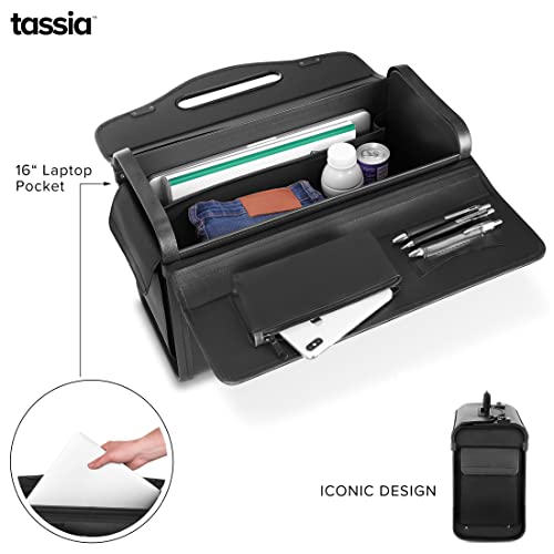 Pilot Briefcase Bag for Business Flight - Tassia