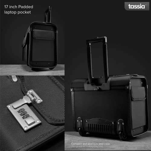 Wheeled Pilot Case for Business and 16" Laptop