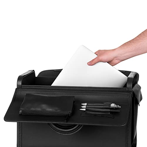 Pilot Briefcase Bag for Business Flight - Tassia