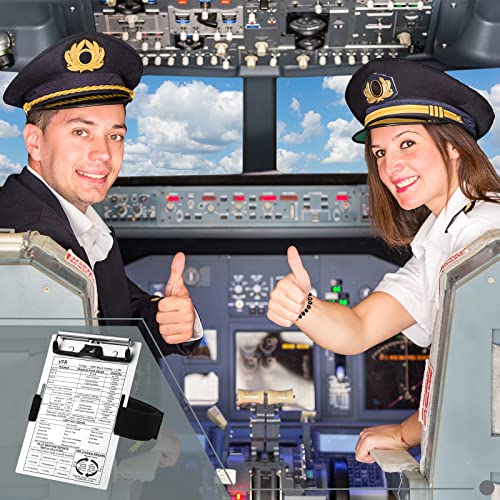 Aluminum Aviation Kneeboard with Pen Holder & Strap