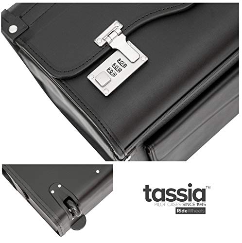 Pilot Business Briefcase with Laptop Compartment and Wheels