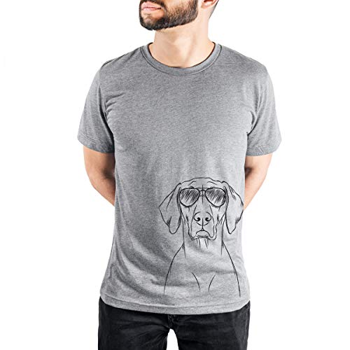 Aviator Walter Weimaraner Triblend T-Shirt Unisex Crewneck