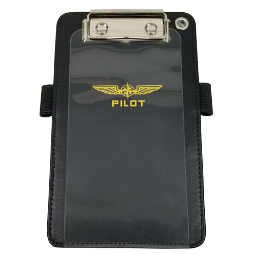 Small Black Helicopter Pilot's Kneeboard by DESIGN 4 PILOTS