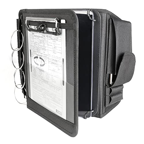 R Spider Wireless Pilot Kneeboard with Aluminum Clipboard: iPad Pro 9.7"-11" & More