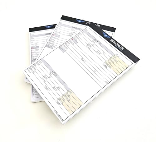 Pilot Notepad for Kneeboard - Aviation Accessory