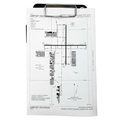 Small Black Helicopter Pilot's Kneeboard by DESIGN 4 PILOTS