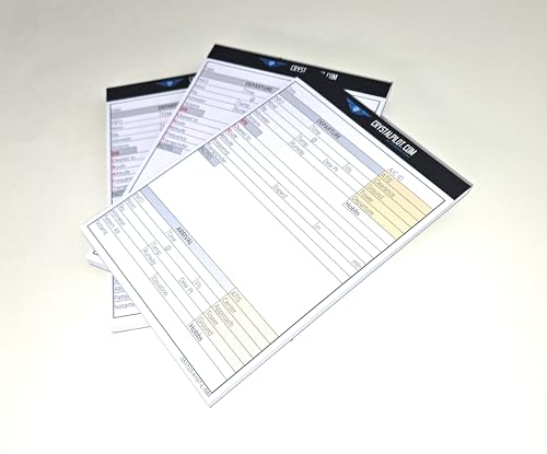 Pilot Notepad for Kneeboard - Aviation Accessory