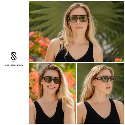 Polarized Aviator Sunglasses for Women and Men